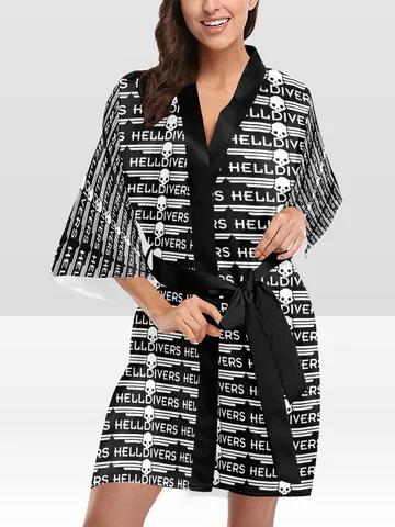 Helldivers game Kimono Robe $89.97