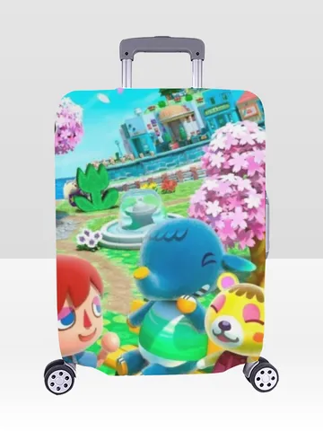 Animal Crossing Luggage Cover $30.00