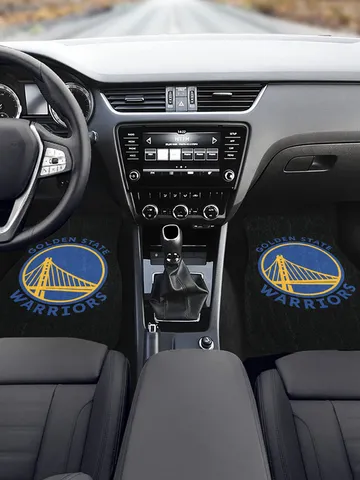 Golden State Warriors Front Car Floor Mats Set of 2 $69.97