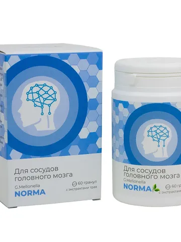 Granules Ognevka Norma. Touch Zhiva. For cerebral vessels, from pressure, venotonic 60 pcs. $31.90