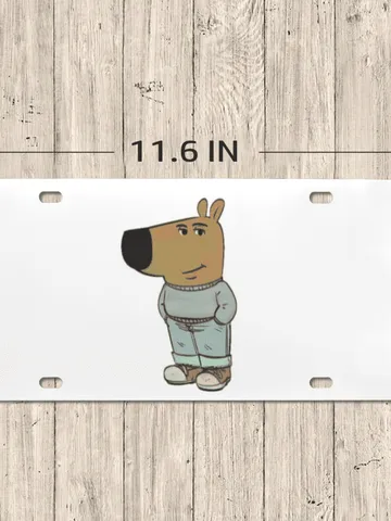 Chill Guy Meme My new character License Plate