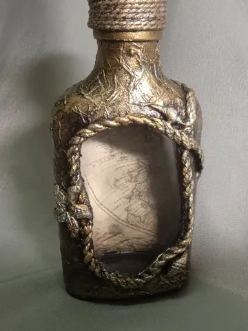 Bottle with a map 0.1 $85.00