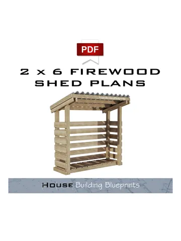 Diy 2 x 6 firewood shed plans for outdoor pdf. Timber frame shed plans for garden. Wooden backyard firewood shed plans. $12.00