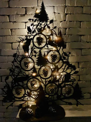 Wood Christmas tree best Eco friendly Christmas gifts $200.00