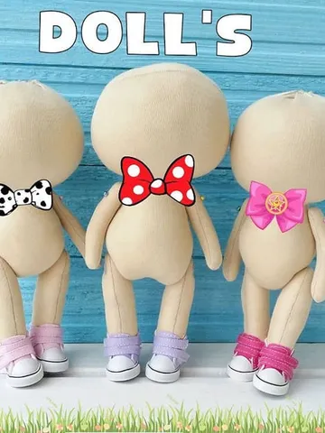 PDF Cloth Doll Pattern  -   Soft Doll Textile $5.00
