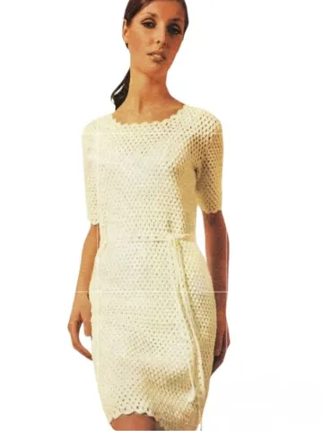 Dress crochet pattern, crochet dress, summer dress instant download pdf $6.68