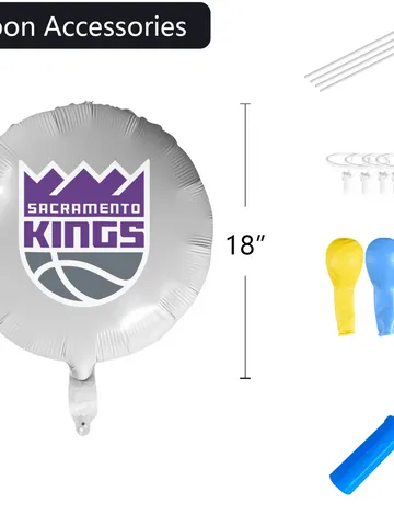 Sacramento Kings Foil Balloon $24.00