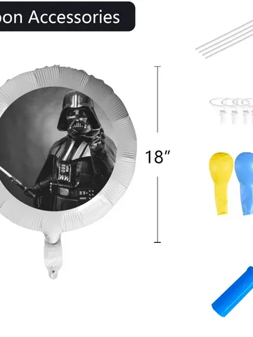 Darth Vader Foil Balloon $24.00