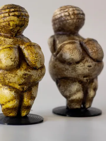 Paleolithic Venus of Willendorf, ivf gift, Fertility Goddess, Primitive Tribal Craft, Realistic Museum Replica of Real Ancient Artifact $181.33