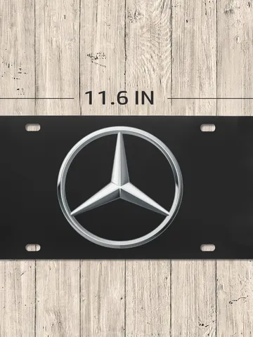 Mercedes Benz License Plate $36.00