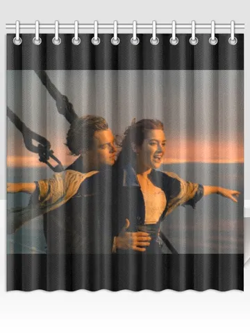 Titanic Shower Curtain $48.00