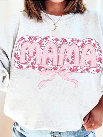 Mama Pink Chinoiserie Coquette PNG, Mama Coquette Bow Png, Retro Mama png, Pink Mama Png, Mama Shirt Png, Mama Varsity Sublimation Design $3.34