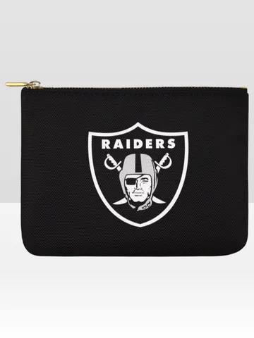 Raiders Accessory Pouch 8''x 6'' $30.00