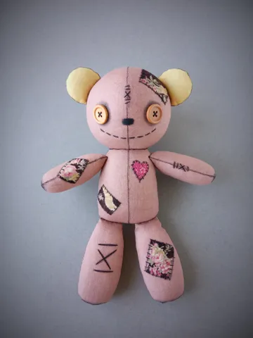 Handmade Creepy Cute Bear
