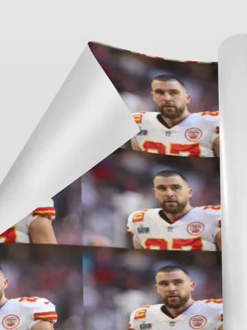 Kelce Gift Wrapping Paper 58"x 23" (1 Roll) $24.97
