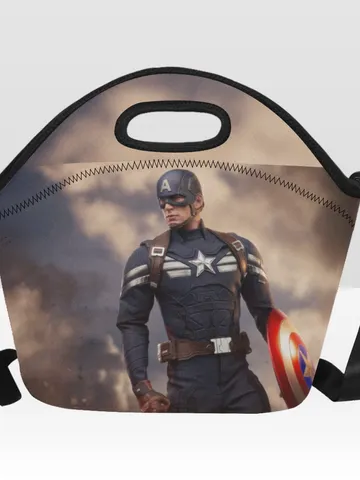 Captain America Neoprene Lunch Bag, Lunch Box $36.00