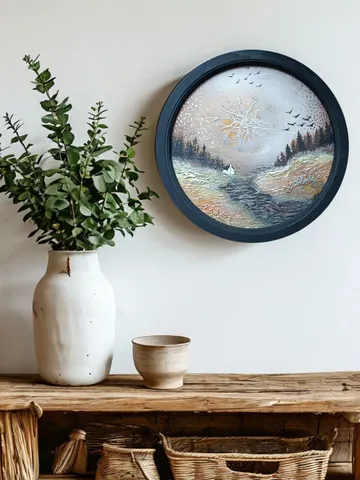 round painting $85.00