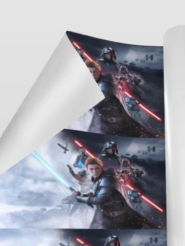 Star Wars Jedi Fallen Order Gift Wrapping Paper 58"x 23" (1 Roll) $24.97