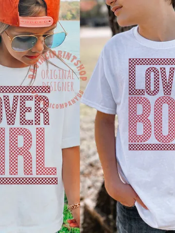Lover Girl and Boy, Lover png, Valentines png, Kids sublimation, Boy valentines png, Girl Valentines, Kids valentines png, png for kids, png $12.50