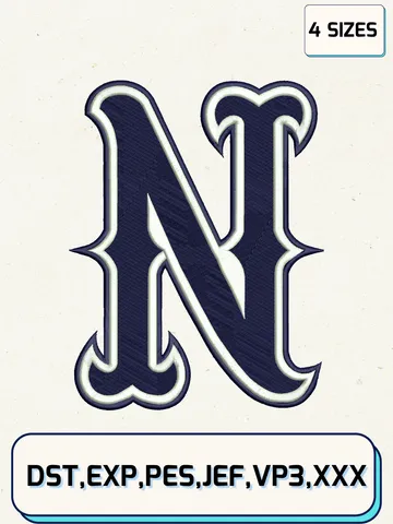 Nevada Wolf Pack Logos Embroidery Design Files, NCAA Logos Embroidery Designs, Machine Embroidery Files, 4 Sizes