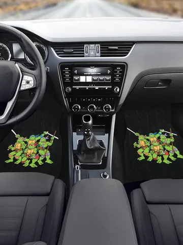 ninja turtle Front Car Floor Mats Set of 2 $69.97