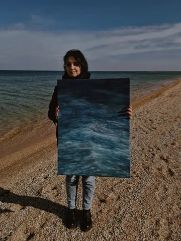 Shades of the sea. Оттенки моря $450.00