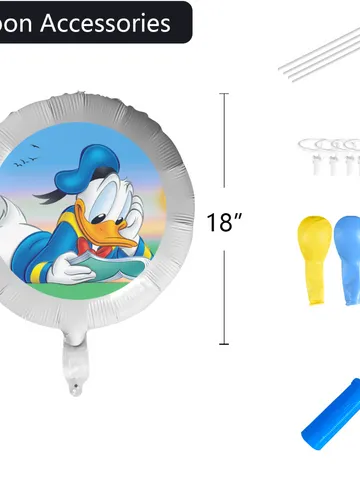 Donald Duck Foil Balloon $24.00
