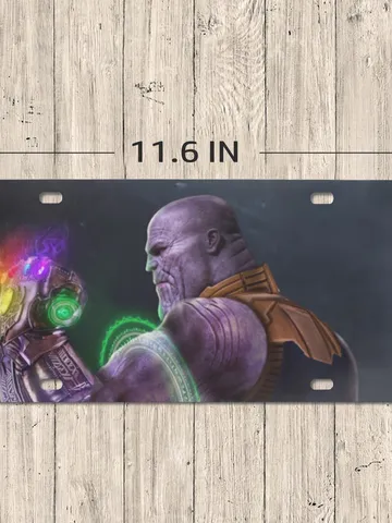 Thanos License Plate $24.97