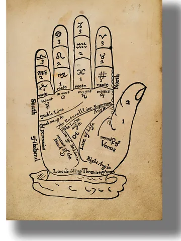 Palmistry is divination by the lines of the hand. $21.00