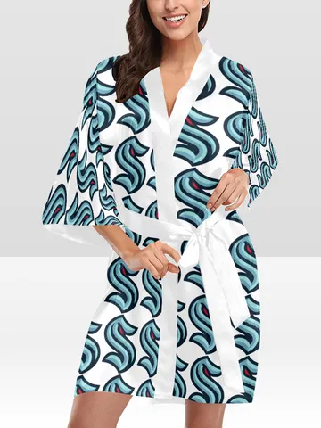Seattle Kraken Kimono Robe $89.97