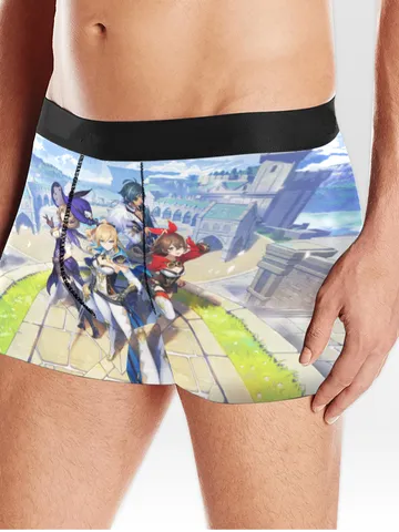 Genshin Impact Boxer Briefs Underwear $34.97