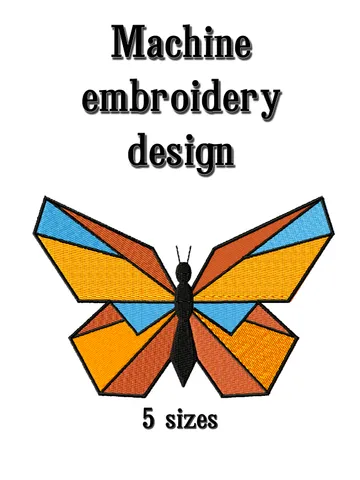 Butterfly embroidery design. Flying butterfly machine embroidery design. Embroidery designs trendy. Digital download $2.35