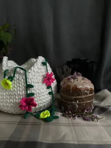 Easter Big White Egg Basket, Basket With Lid, Storage Container, Basket Egg, Chicken Basket, Centre Table, Thanksgiving Decoration, Gift $99.00
