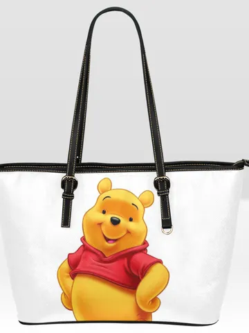 Winnie Pooh Leather Tote Bag $60.00