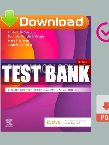 Pharmacology A Patient-Centered Nursing Process Approach 10th Edition McCuistion Test Bank