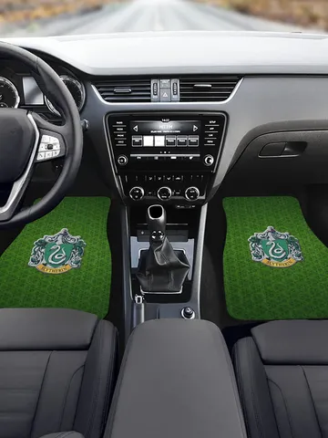 Slytherin Front Car Floor Mats Set of 2 $69.97