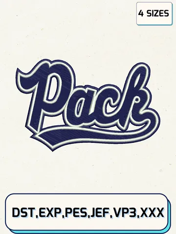 Nevada Wolf Pack Logos Embroidery Design Files, NCAA Logos Embroidery Designs, Machine Embroidery Files, 4 Sizes