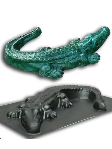 Mold for concrete and gypsum Crocodile DIY $126.00
