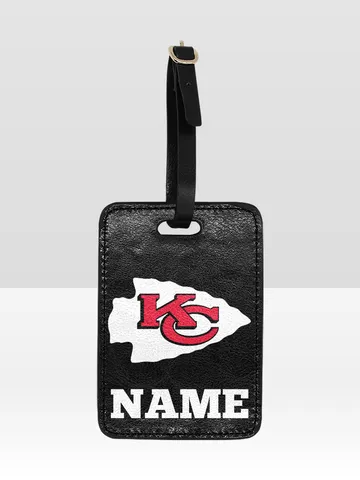Chiefs Luggage Tag Custom NAME $24.00