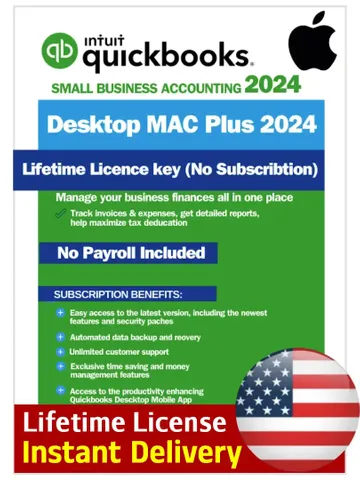 QuickBooks Desktop Mac 2024 – Lifetime Use
