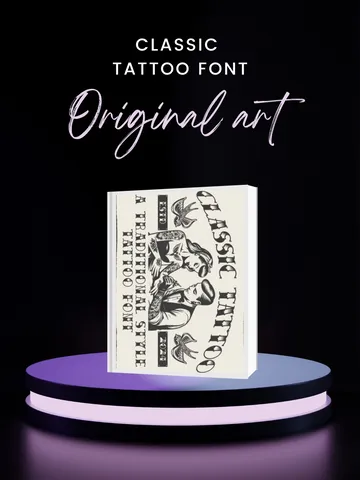 Classic Tattoo Font