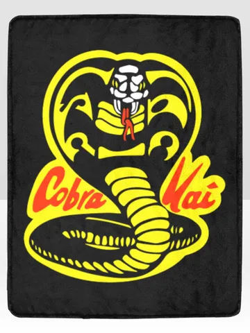 Cobra Kai Blanket Lightweight Soft Microfiber Fleece $48.00