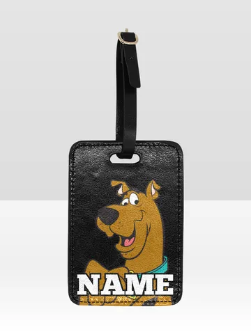 Scooby Doo Luggage Tag Custom NAME $24.00