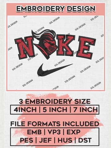 Nike Rutgers Scarlet Knights Machine Embroidery Design, NCAA Rutgers Scarlet Knights Embroidery Design Design files, NCAA Embroidery Designs, NCAA Machine Embroidery Designs, Digital Download $6.99