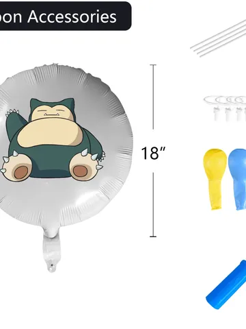 Snorlax Foil Balloon $24.00