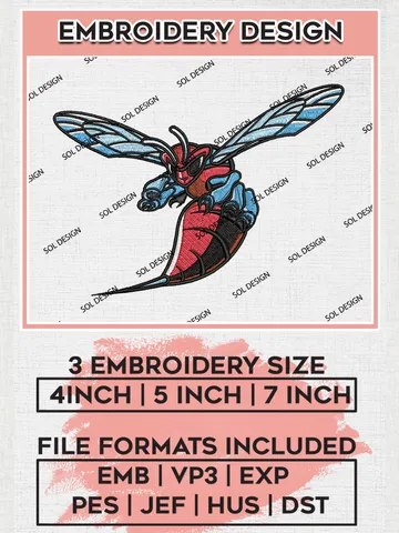 Delaware State Hornets Logo Machine Embroidery Design, NCAA Delaware State Hornets Embroidery Design Design files, NCAA Embroidery Designs, NCAA Machine Embroidery Designs, Digital Download $6.99