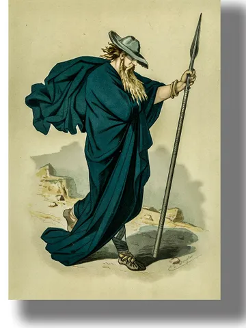 Wotan/ Odin as the wanderer. $21.00