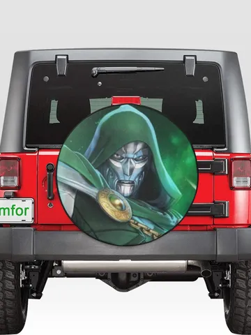 Doctor Doom Car Tire Cover $44.97