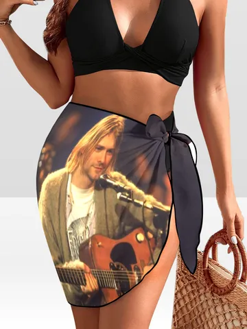 Kurt Cobain Beach Sarong Wrap $29.97