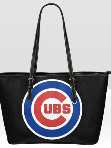 Chicago Cubs Leather Tote Bag $60.00